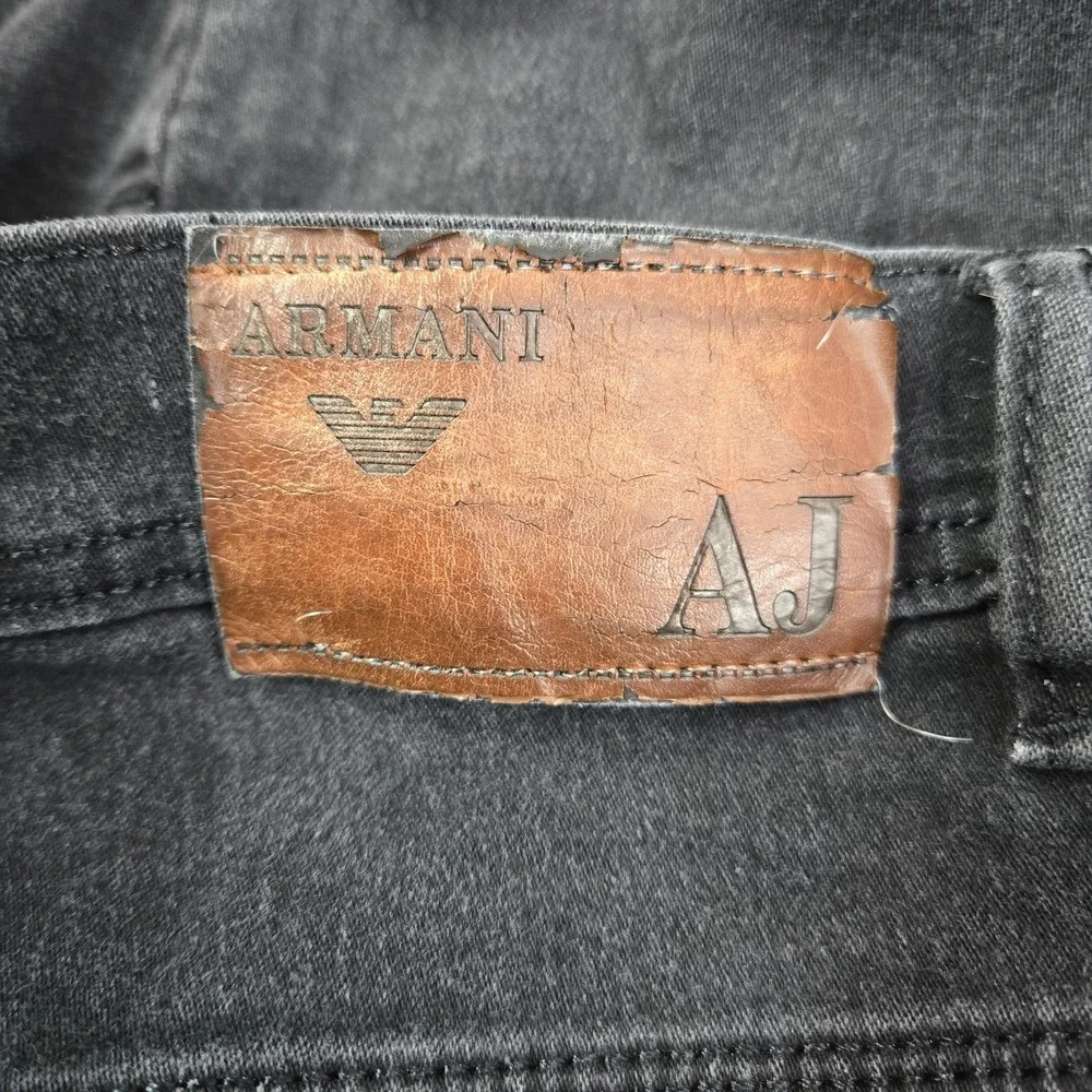 VINTAGE Armani AJ Arg Jean Men Jeans 42 International Antique Fit 25